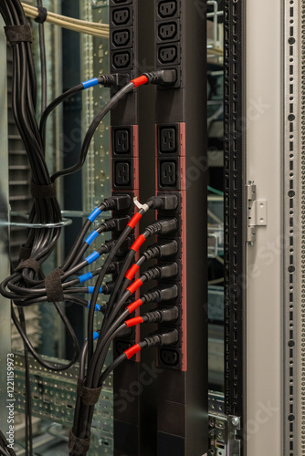Power Distribution Unit PDU IT-Stromverteilung Steckerleisten für Server Stromanschluss im Serverrack