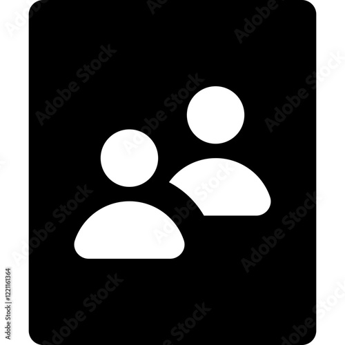 Sharing Files Glyph