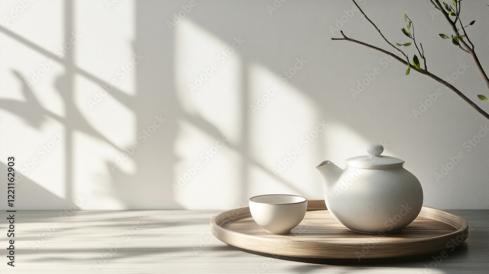 Serene Tea Ceremony: A Moment of Tranquility Serene Tea Ceremony: A Moment of Tranquility