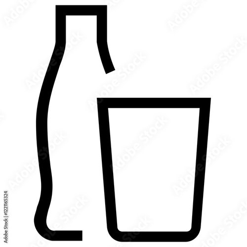 Soft Drink Outline