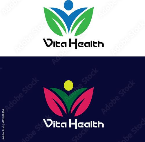 Vita Health Modern Logo Design