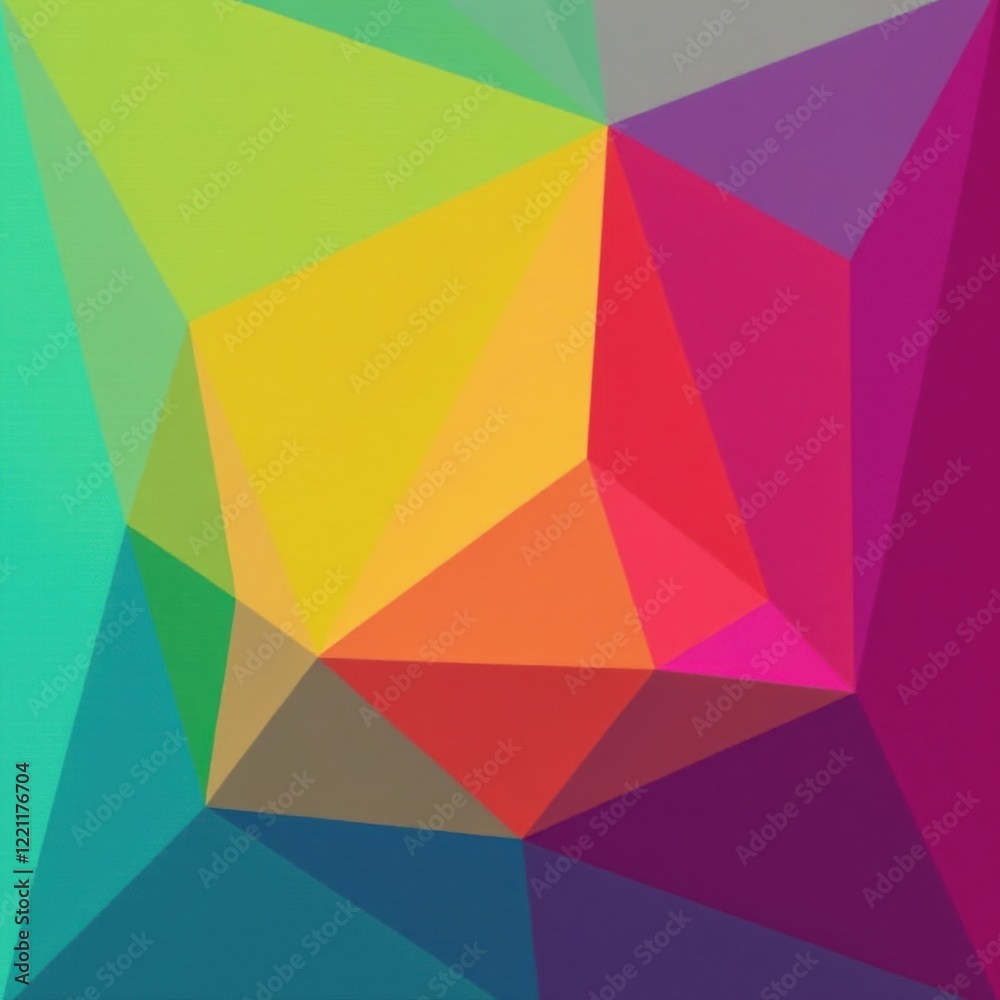 Abstract geometric patterns in a square, modern design, abstract shapes, colorful design Abstract geometric patterns in a square, modern design, abstract shapes, colorful design