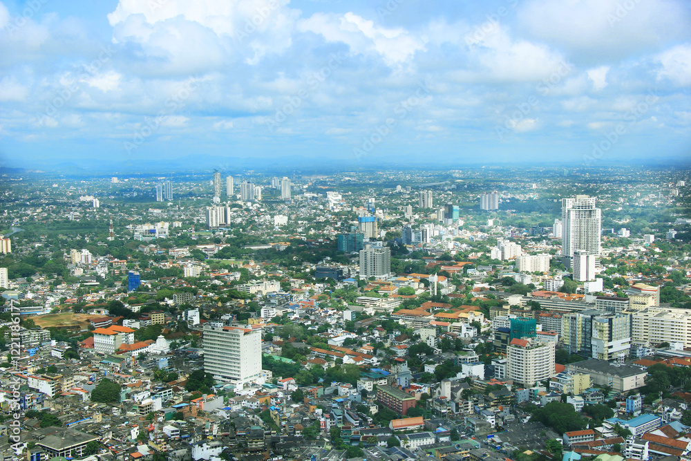 Fototapeta premium aerial view