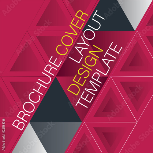 Business Vector. Brochure Template Layout, Cover Design Annual Report, Abstract Design.