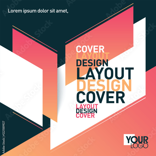 Business Vector. Brochure Template Layout, Cover Design Annual Report, Abstract Design.