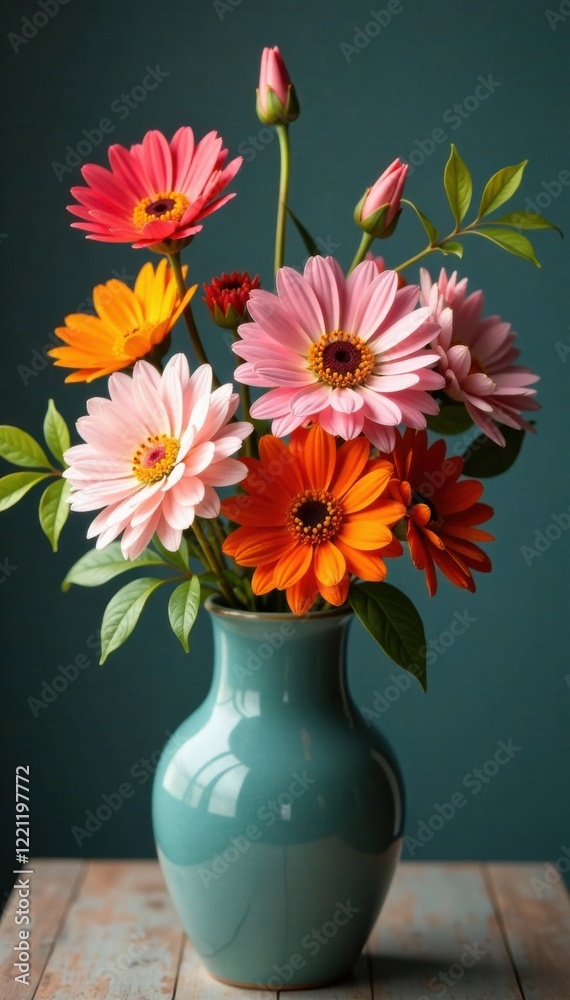 Group of flowers arranged in a vase , flowers, home decor, flower pot Group of flowers arranged in a vase , flowers, home decor, flower pot