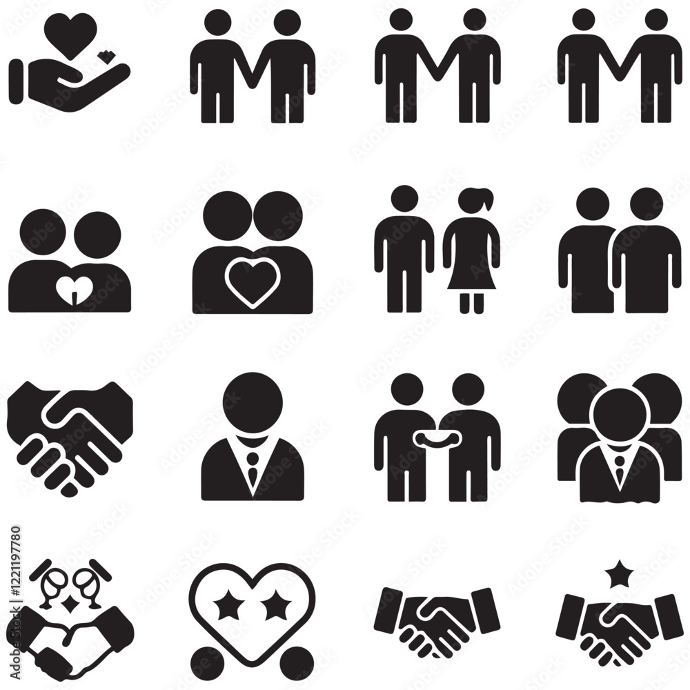 gender equality, community teamwork, diversity and collaboration Icon set, inclusion, partnership, human connection, justice, and unity for social issues, human rights, equality, gender roles, teamwor gender equality, community teamwork, diversity and collaboration Icon set, inclusion, partnership, human connection, justice, and unity for social issues, human rights, equality, gender roles, teamwor