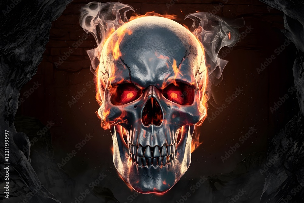 skull in the darkness skull in the darkness