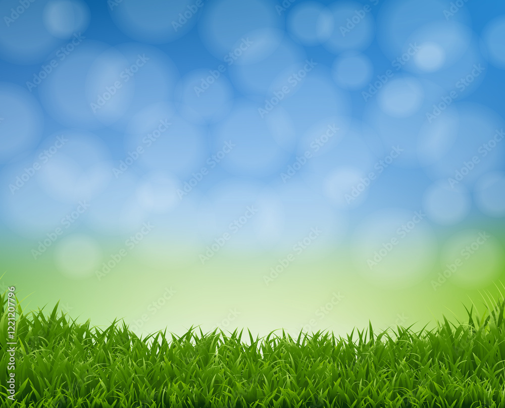 Spring Nature Background With Bokeh Spring Nature Background With Bokeh