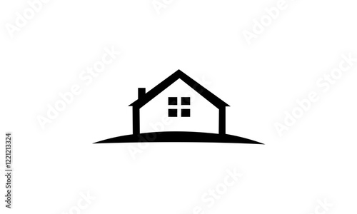 real estate house logo vector
