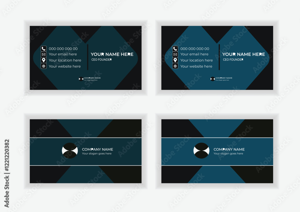 simple business card layout simple business card layout