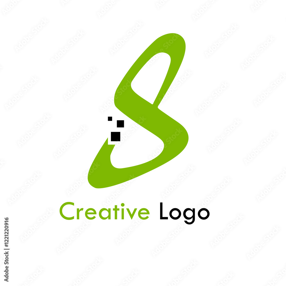 Obraz premium Letter S Creative logo Symbol