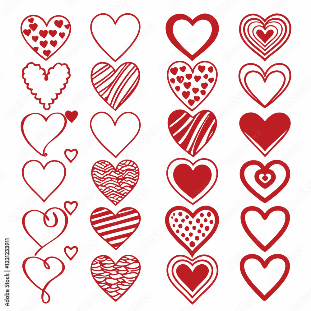 background with hearts background with hearts