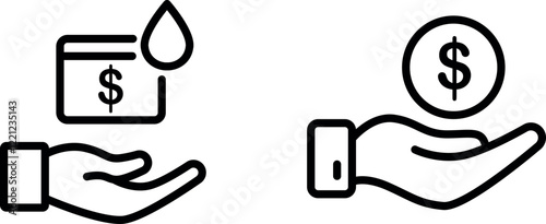 "Donation Icon for Charity, Giving, and Social Support"