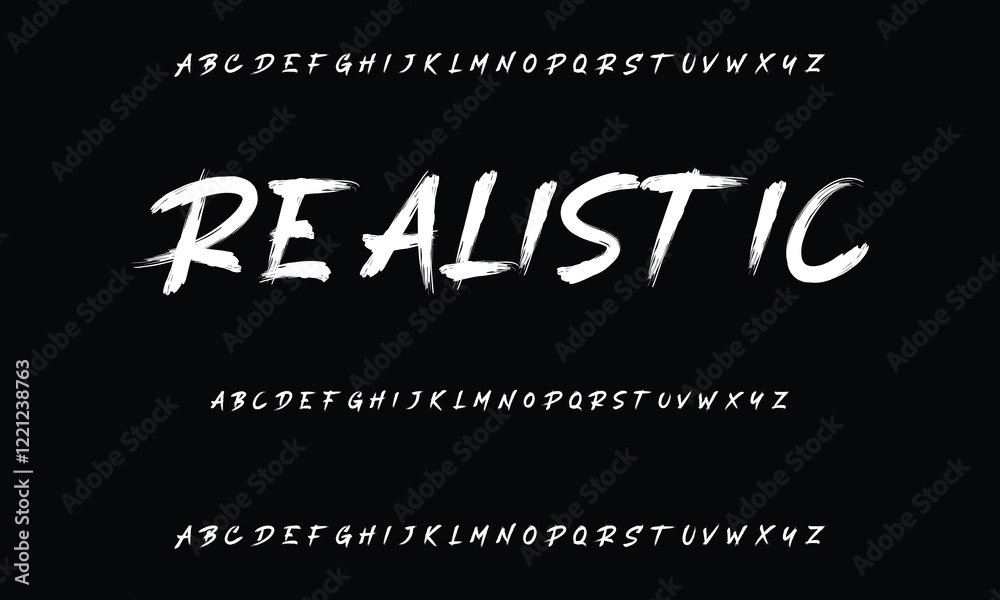 Handwritten calligraphic black watercolor alphabet Handwritten calligraphic black watercolor alphabet