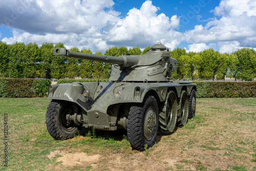 historic tank in Saumur France