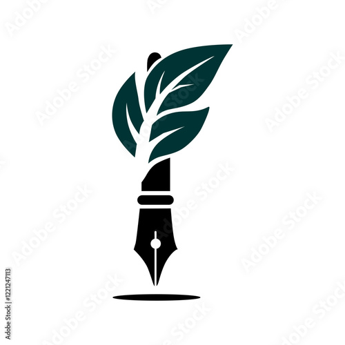 Eco-Friendly Writing Pen Logo