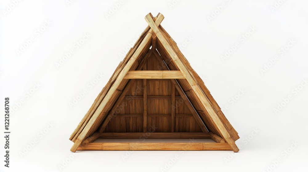 Traditional Thai Bamboo House Model Traditional Thai Bamboo House Model