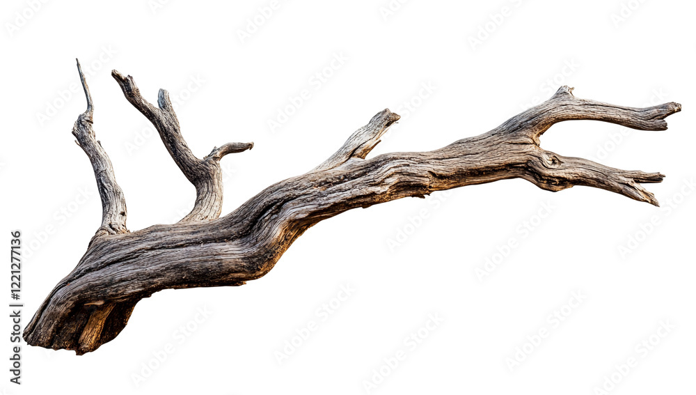 Dried Tree Twig with Natural Decay Dried Tree Twig with Natural Decay