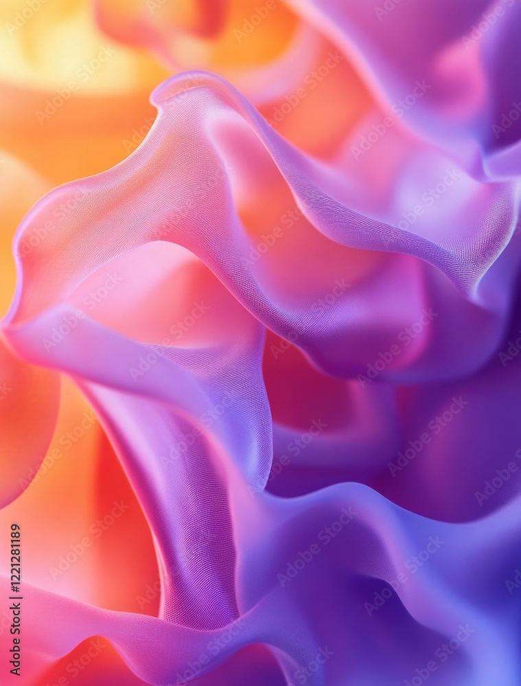 Obraz premium Abstract Flower Blur Art