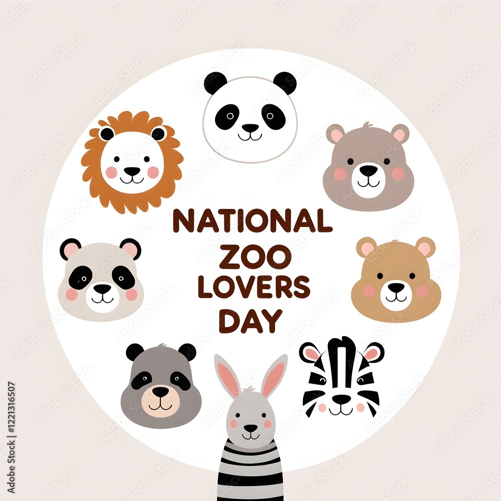 Obraz premium Celebrate National Zoo Lovers Day!