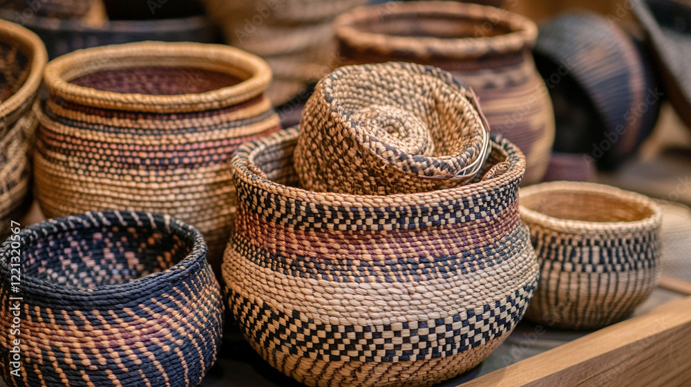 A visual tribute to the timeless artistry of handcrafted baskets, showcasing their cultural significance and intricate stories woven through generations. Positive vibes abound! A visual tribute to the timeless artistry of handcrafted baskets, showcasing their cultural significance and intricate stories woven through generations. Positive vibes abound!
