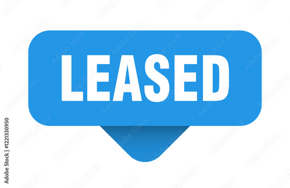 leased sticker. leased sign on transparent background leased sticker. leased sign on transparent background