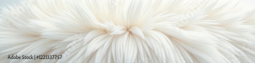 Dense, luxurious white synthetic fur backdrop  High-resolution image ,  design,  luxurious,  fluffy