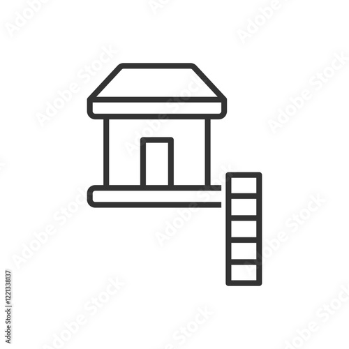 Home Stairs Icon