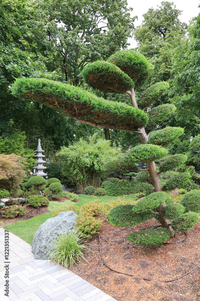 Naklejka premium Impressionen aus einem schönen Park in Höxter