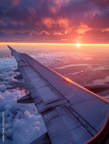 view from the plane