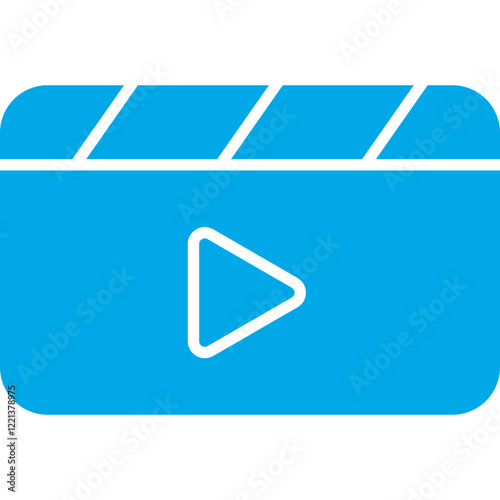Reel icon single vector illustration