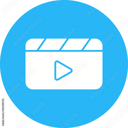 Reel icon single vector illustration