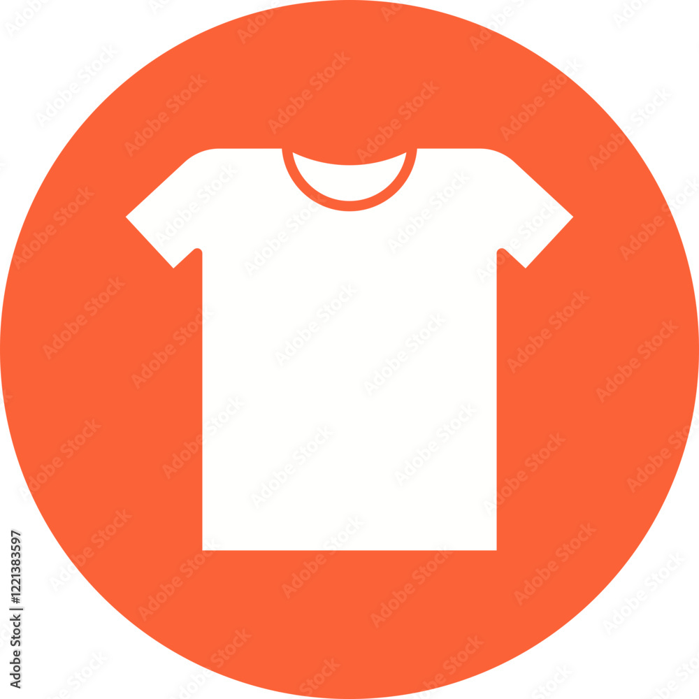 Casual Shirt icon single vector illustration Casual Shirt icon single vector illustration