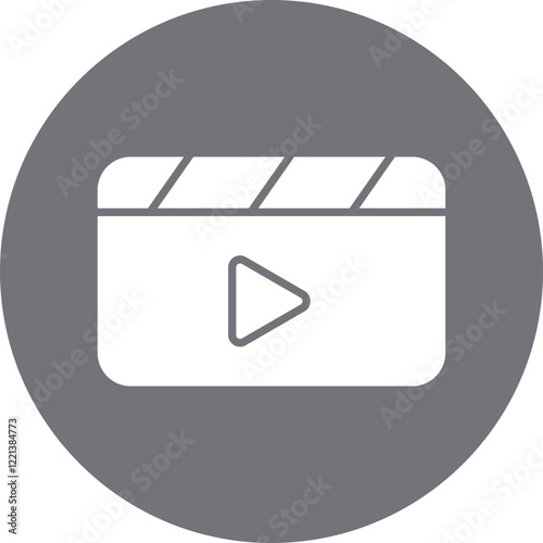 Reel icon single vector illustration