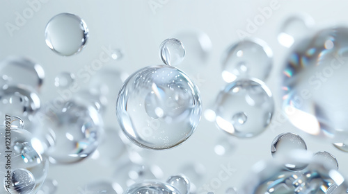 Wallpaper Mural Floating Bubbles Torontodigital.ca