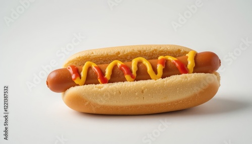 Classic Hot Dog: A Simple, Delicious Image photo