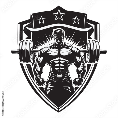  Gym Fitness Logo Icon design template