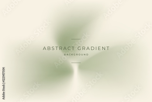 Gradient mesh light green blurred background photo