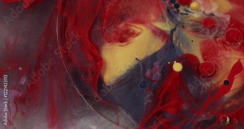 Oil circle paint. Blending drop layer. Emulsion water gel acrylic veil. Effect smoke marble liquid. Reaction blip art. Transparent opaque morphing component.