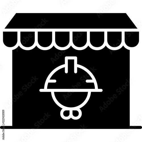 Labor Market icon single vector illustration