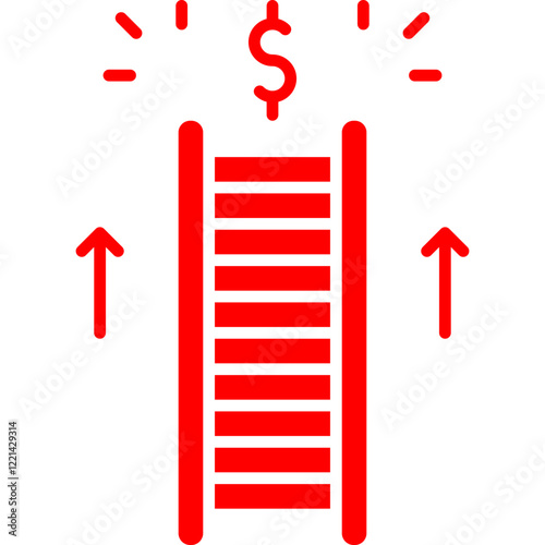 Motivation & Incentives icon single vector illustration