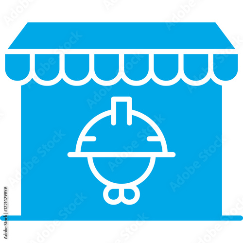 Labor Market icon single vector illustration