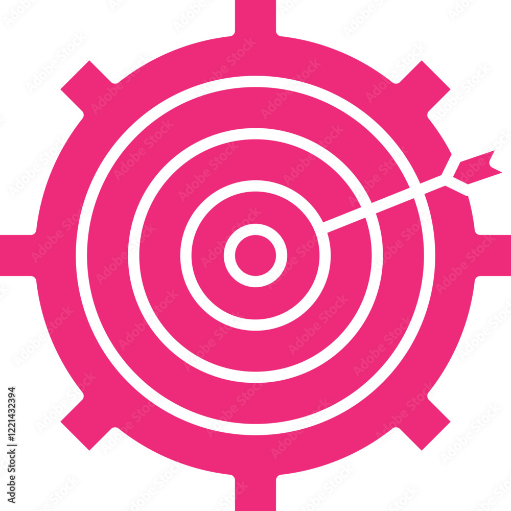 Goals Management icon single vector illustration Goals Management icon single vector illustration