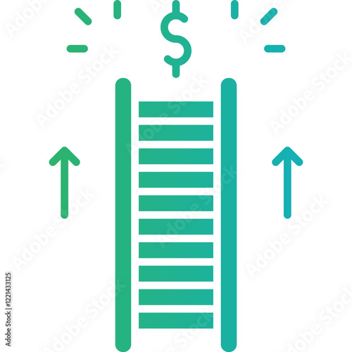 Motivation & Incentives icon single vector illustration