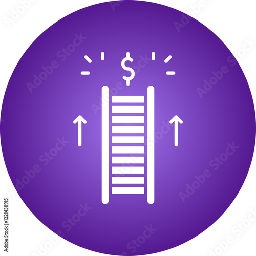 Motivation & Incentives icon single vector illustration