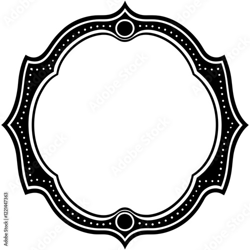 Frame with ornament Illustration, flower, design, outline, template, pattern, Vintage Retro Ornamental Decorative Border Frame, Ornate border, Classy border. Transparent Frame 