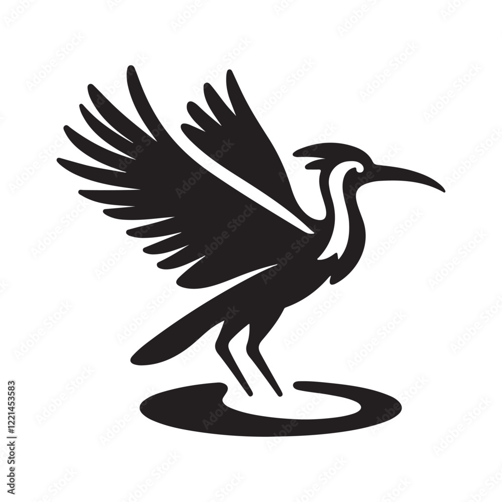 Premium Jabiru Silhouette Vectors – Perfect for Wildlife-Themed Projects Premium Jabiru Silhouette Vectors – Perfect for Wildlife-Themed Projects