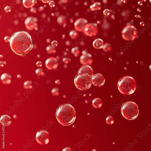 Burbujas rojas