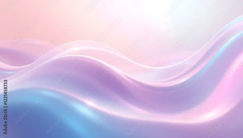 Pastel Waves Abstract Background Design Pastel Waves Abstract Background Design